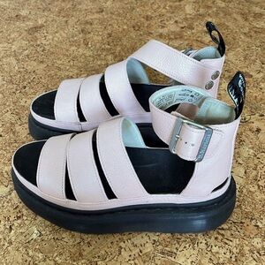 Dr. Martens Clarissa II Quad Sandals in light pink size 7US